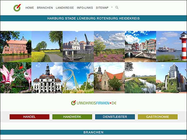Landkreisfirmen vor Ort